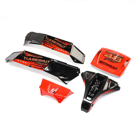 Losi Panel Set, Decorated: 8X Super Lasernut LOS250063