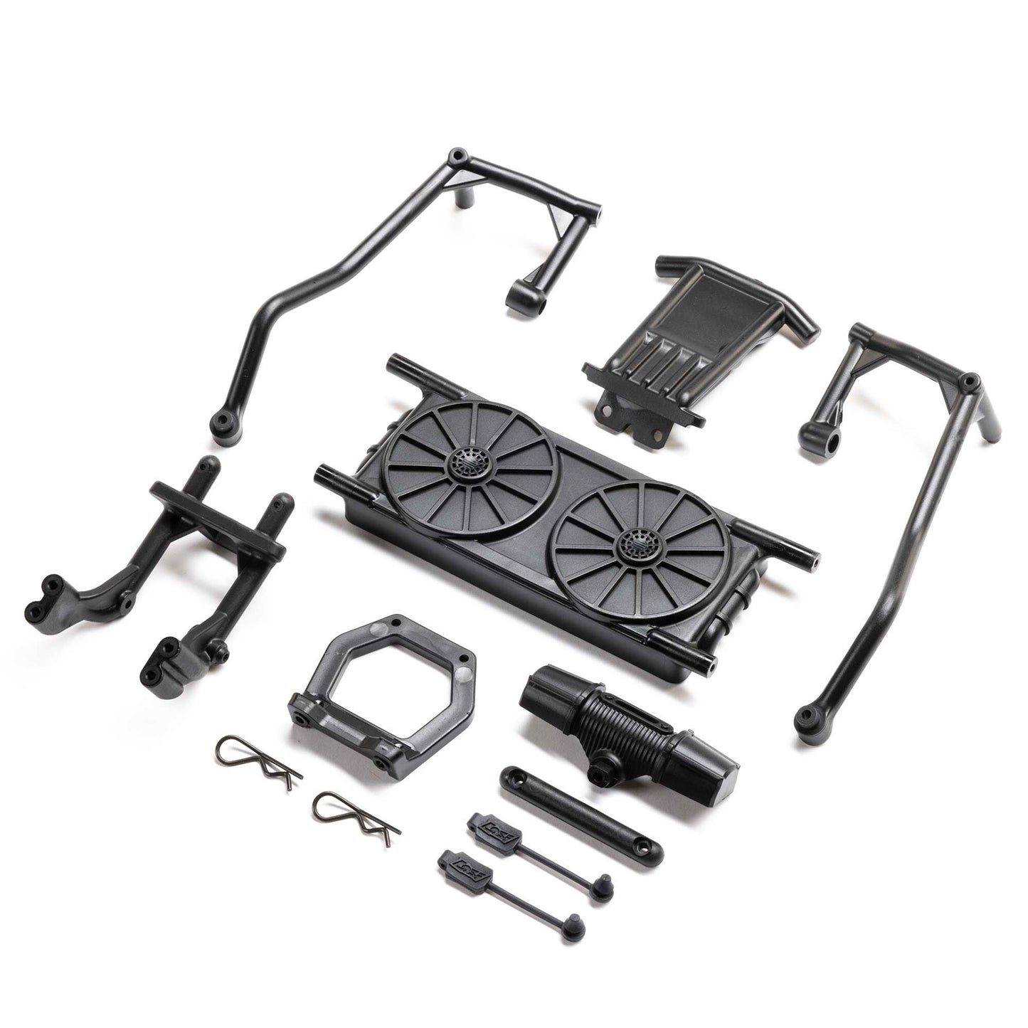 Losi Bumper, Body Post: 8X Super Lasernut LOS251132