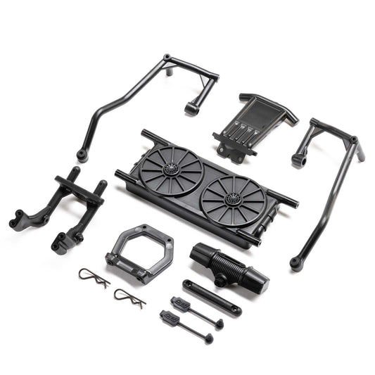 Losi Bumper, Body Post: 8X Super Lasernut LOS251132