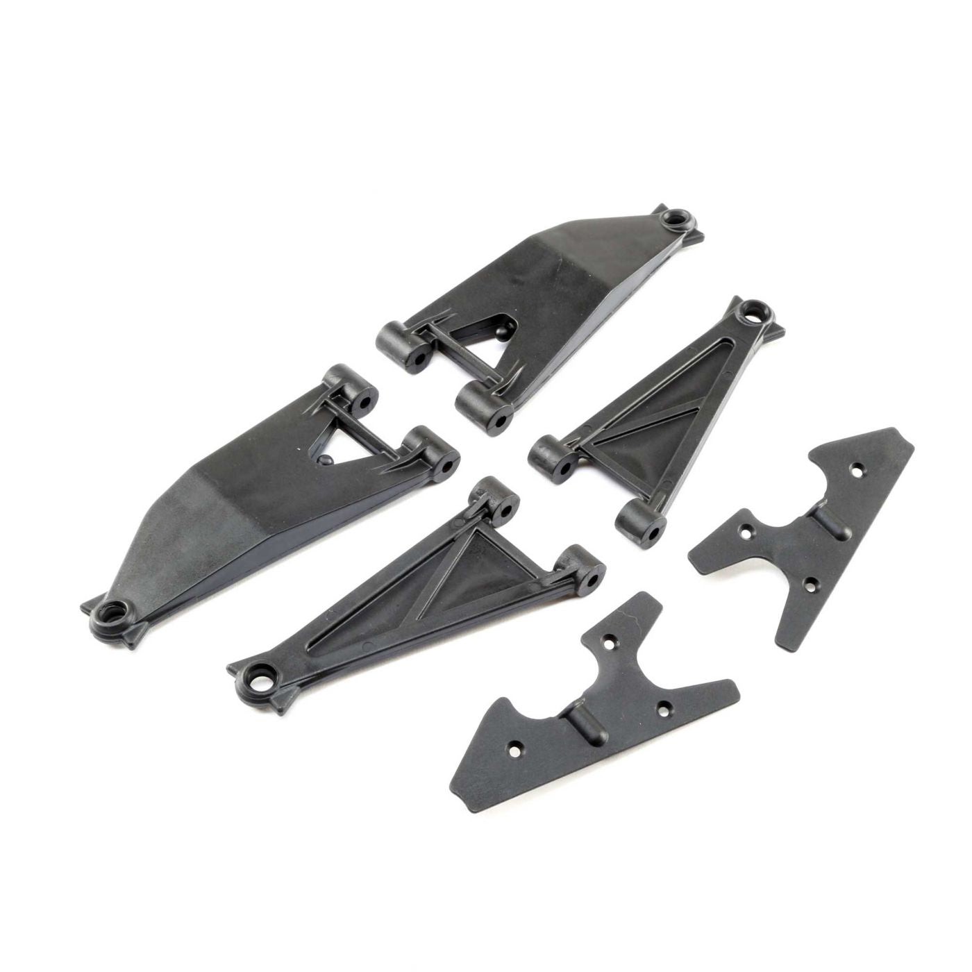 Losi Front Suspension ArmSet Upr/Lwr(L&R): SuperBajaRey LOS254037