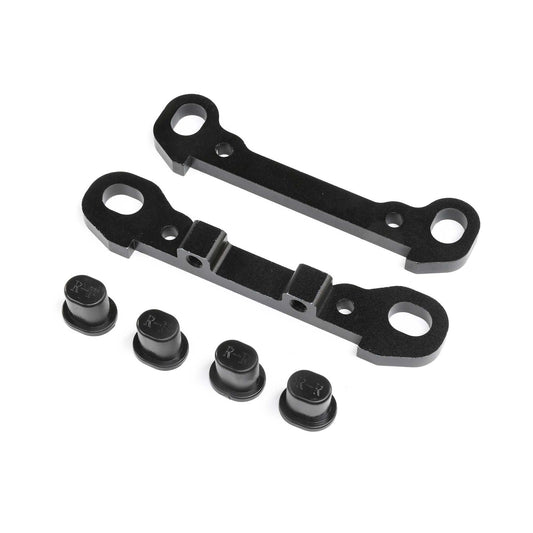 Losi Rear Hinge Pin Braces, Black: DBXL 2.0 LOS254072