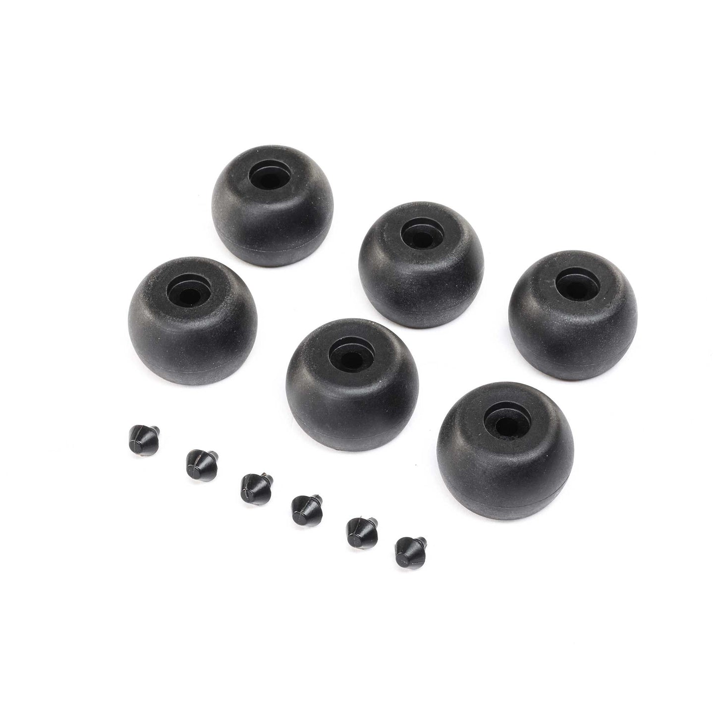 Losi Lean Bar Wheels & Stops (6): Promoto-MX LOS264003