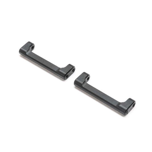 Losi Aluminum Crossbar, Shock Mount, Black: Mini LMT (2) LOS311016