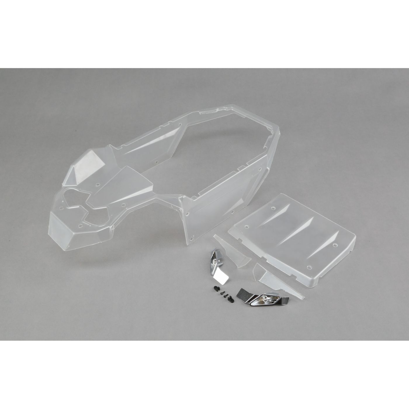 Losi Body Set, Clear: Rock Rey LOS330002