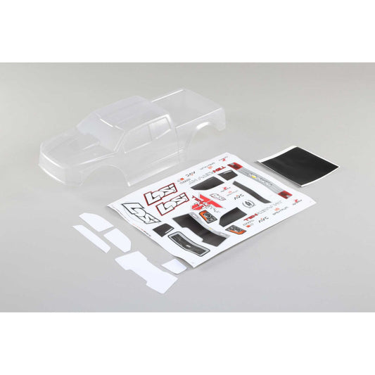 Losi Body Set, Clear: TENACITY Monster Truck LOS330004