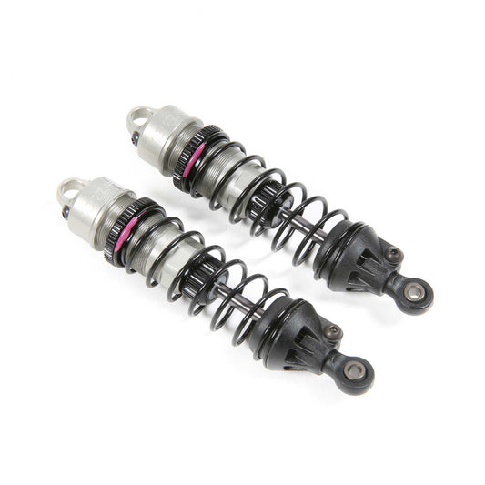 Losi Front Shock Set, Aluminum, Assembled: 22S LOS333000