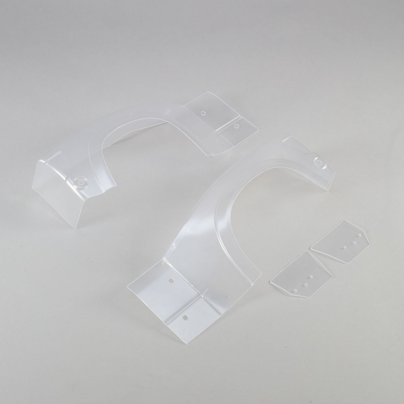 Losi L/R Rear Fender Set, Clear: Super Baja Rey LOS350004