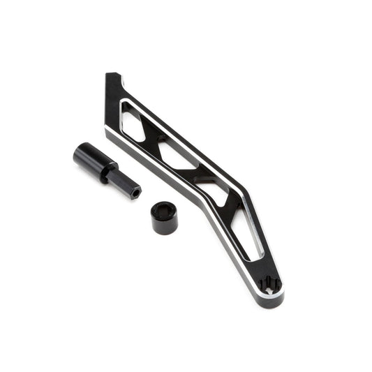 Losi Chassis Brace, Rear, Black, Aluminum MTXL LOS351005