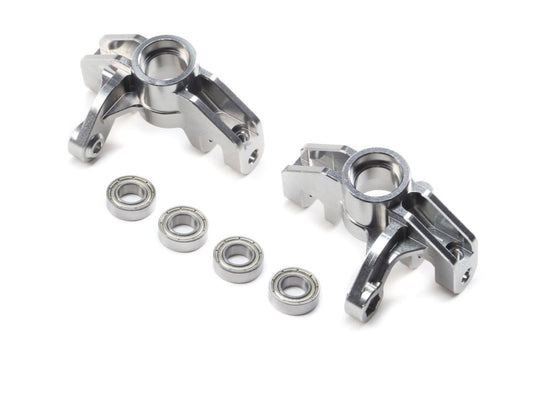 Losi Front Spindle Set, Aluminum (L/R): Super Rock Rey LOS354013