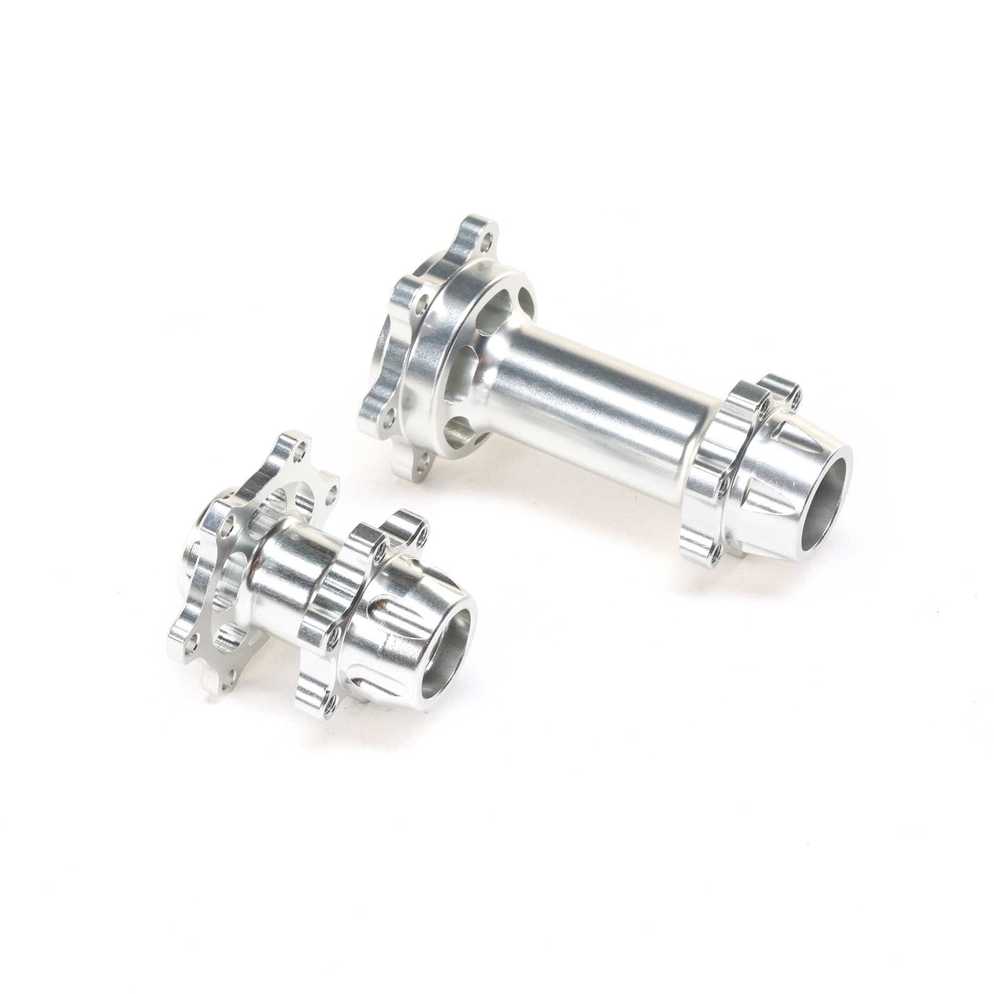 Losi Aluminum Hub Set, Machined, Silver : PM-MX/SM LOS362005