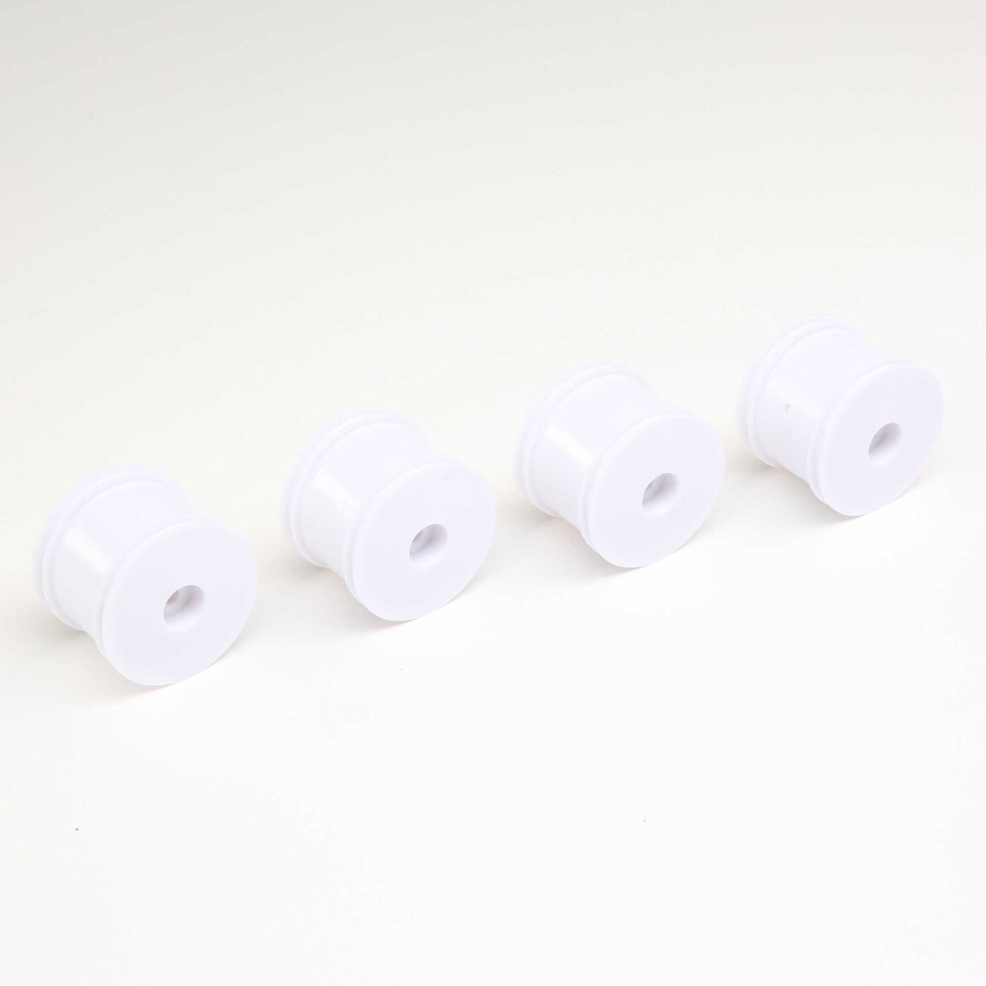 Losi FR/RR Wheel, White (4): Mini-T 2.0 LOS41012