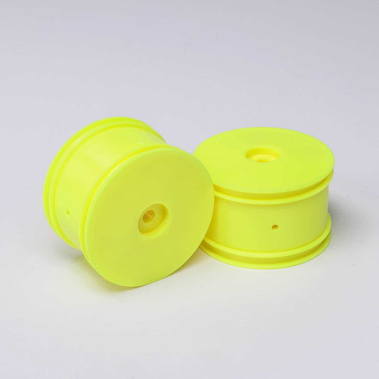 Losi Rear Wheel, Yellow (2): Mini-B LOS41028