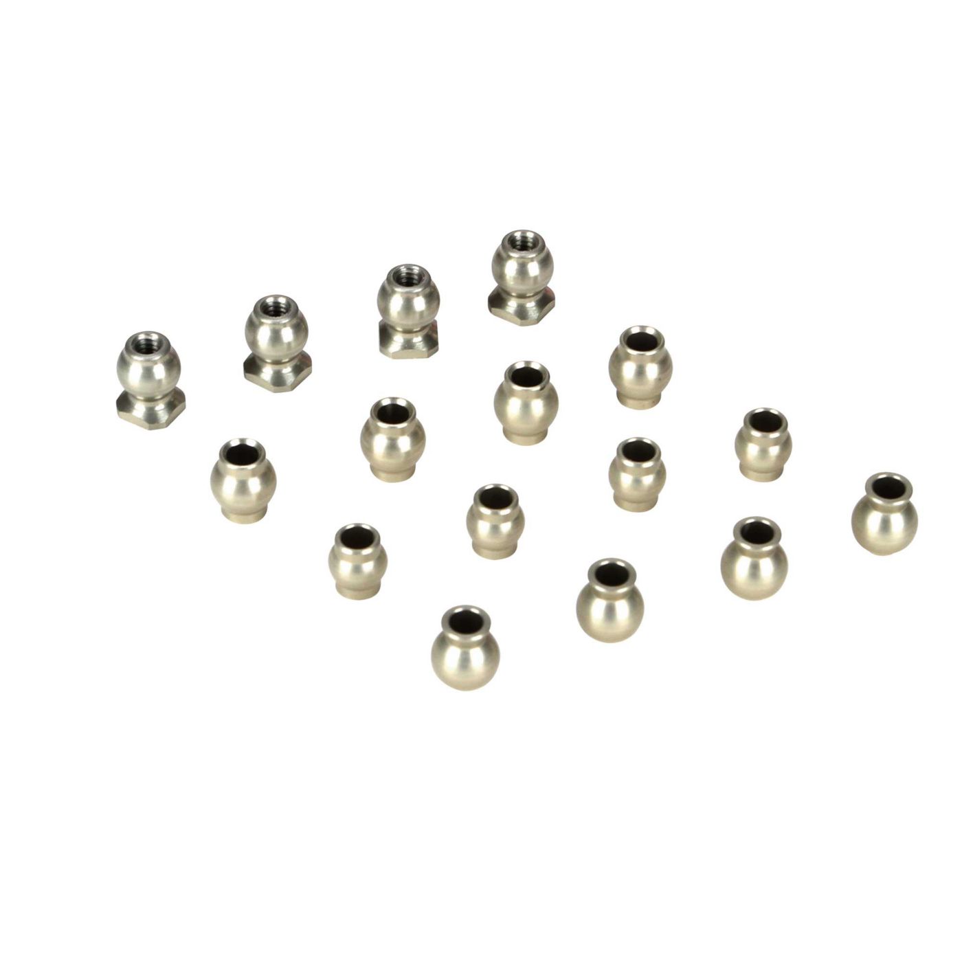 Losi Pivot Ball Set, Hard Anodized(16): TEN LOSB2187