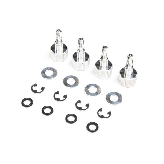 Pro Boat Canopy Thumb Screw Set: Blackjack 42 PRB286084