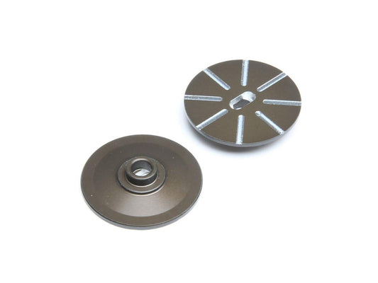 TLR Grooved Slipper Plates, SHDS (2) TLR232084