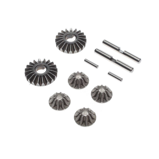 TLR Gear Set, G2 Gear Diff, Metal: 22 TLR232099