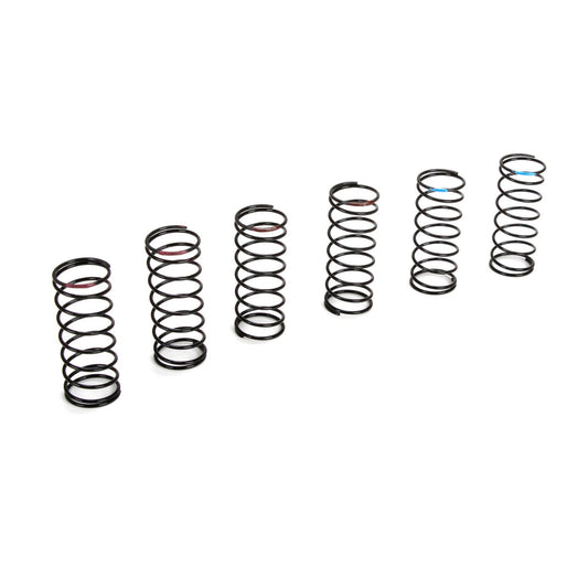 TLR Front Spring Set, Hard (3 pair): 22T/SCT TLR233020