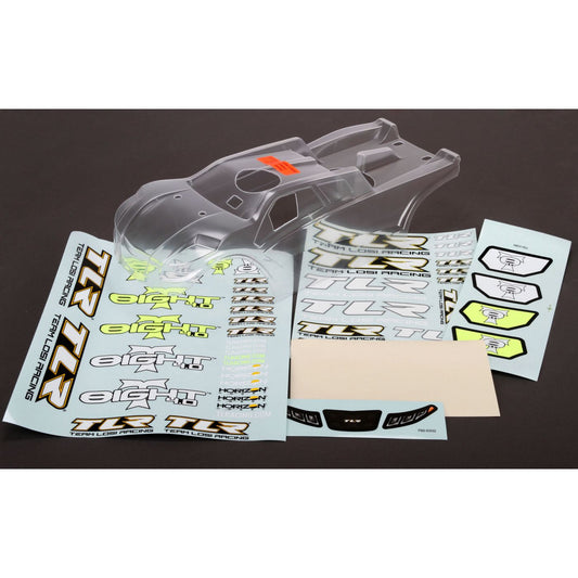 TLR Body Set, Clear: 8T 3.0 & 4.0 TLR240009