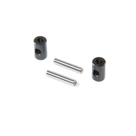 TLR Coupler & Pin, Deep Yoke (2): 8X, 8XE TLR242037