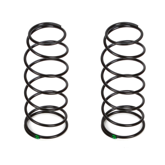 TLR 16mm FR Shk Spring, 4.8 Rate, Green (2): 8B 3.0 TLR243016