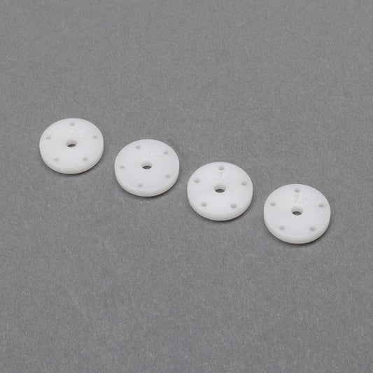 TLR 16mm Shock Piston V2, STD 5 x 1.5, 5 x 1.6: 8X/E 2.0 TLR243054