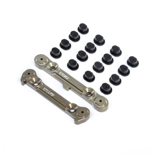TLR Adjustable Rear Hinge Pin Brace w/Inserts: 8X TLR244050
