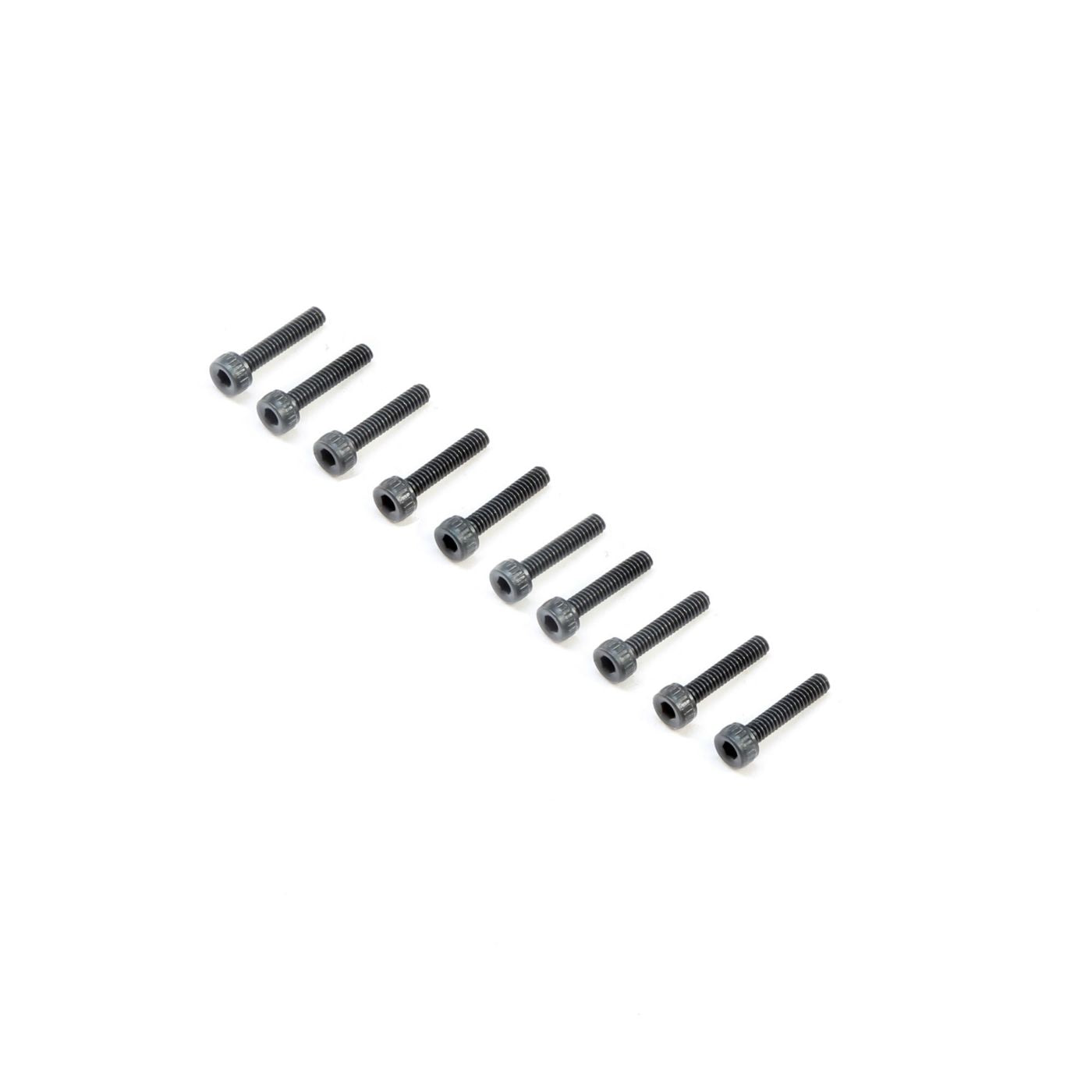 TLR Cap Head Screws, M2x10mm (10) TLR245008