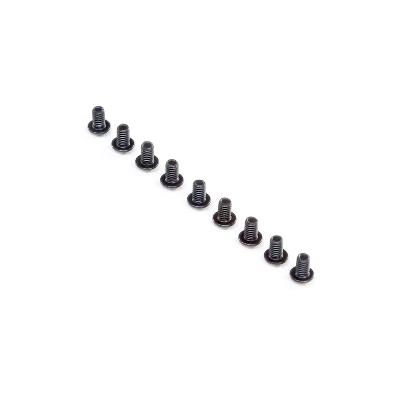 TLR Button Head Screws, M2.5x4mm (10) TLR245012