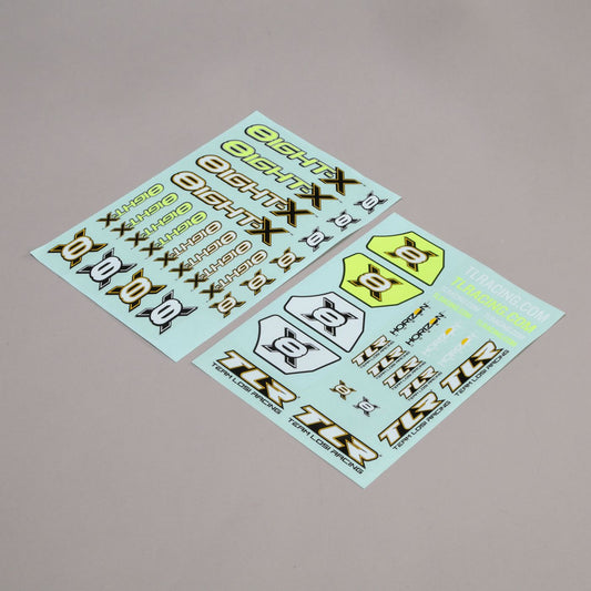 TLR Logo Sheet: 8X TLR249004