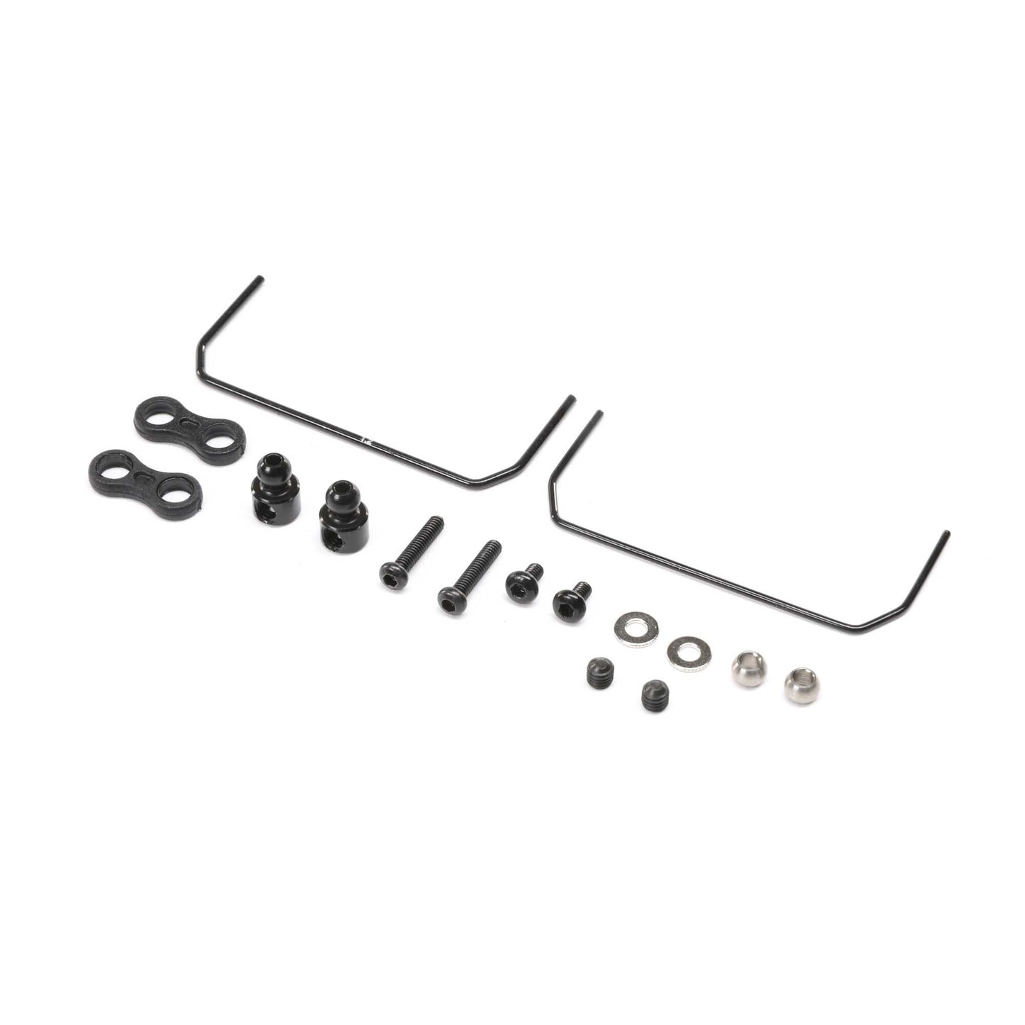 Losi Front Sway Bar Set: Mini-T 2.0, Mini-B, BL TLR314001