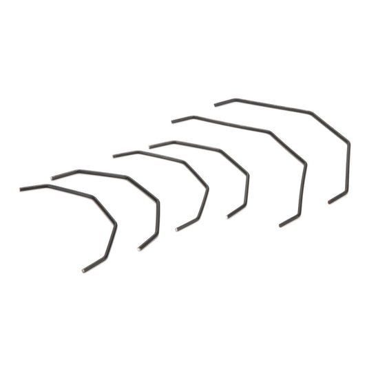 TLR Sway Bar Set, Thick, Front/Rear: SCTE/2.0 TLR334025