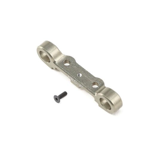 TLR Toe Plate, HRC -2 deg, Aluminum: 22 4.0 TLR334045