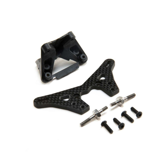 TLR Carbon Laydown Rear Tower Conversion: 22 5.0 TLR334056