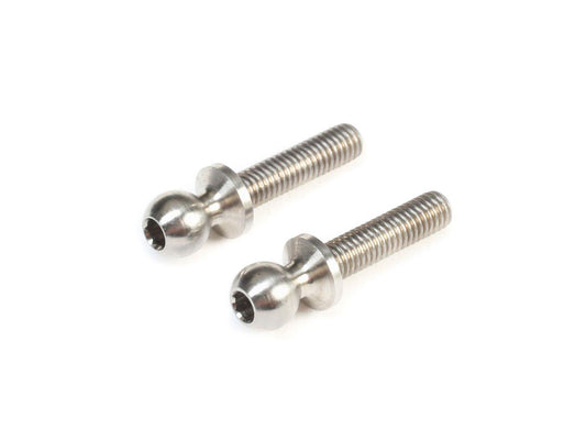 TLR Ball Stud, 4.8 x 12mm, Titanium (2) TLR336008