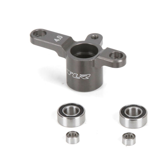 TLR Aluminum Throttle Tri-Horn w/bearings: 8IGHT 4.0 TLR341002