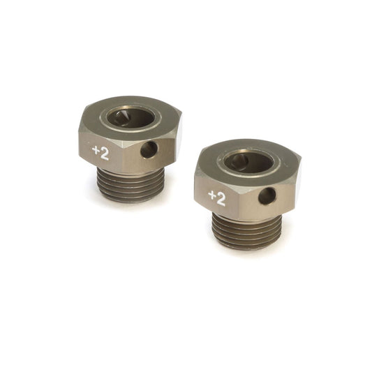 TLR Wheel Hexes, +2mm Wider (2): 8X TLR342017