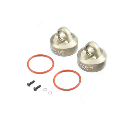 TLR Bleeder Shock Caps, Al (2): 5T, MINI WRC TLR353003