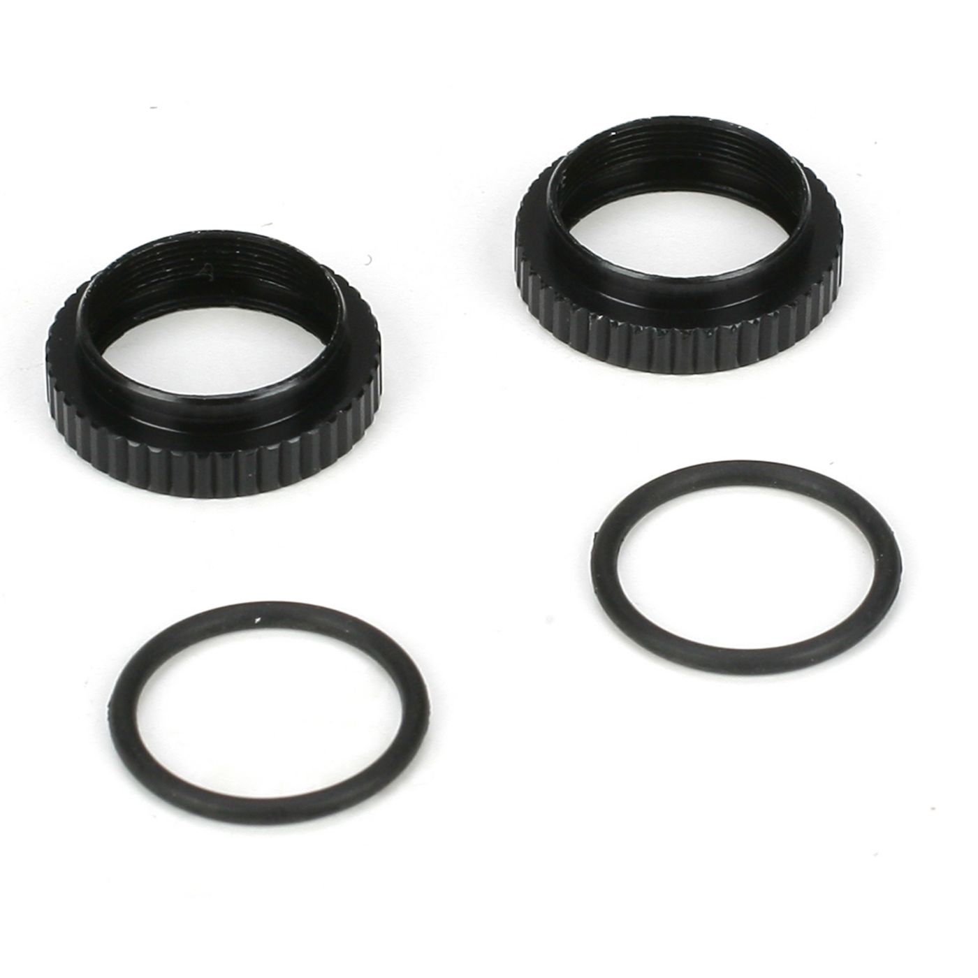 TLR Shock Preload Adjuster Nut w/ O-rings: 22 TLR5094