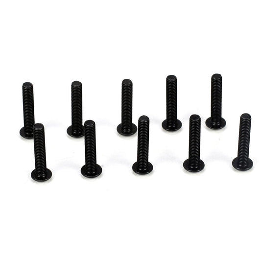 TLR Button Head Screws, M3 x 16mm (10) TLR5909