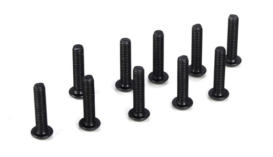 TLR Button Head Screws, M3 x 14mm (10) TLR5910