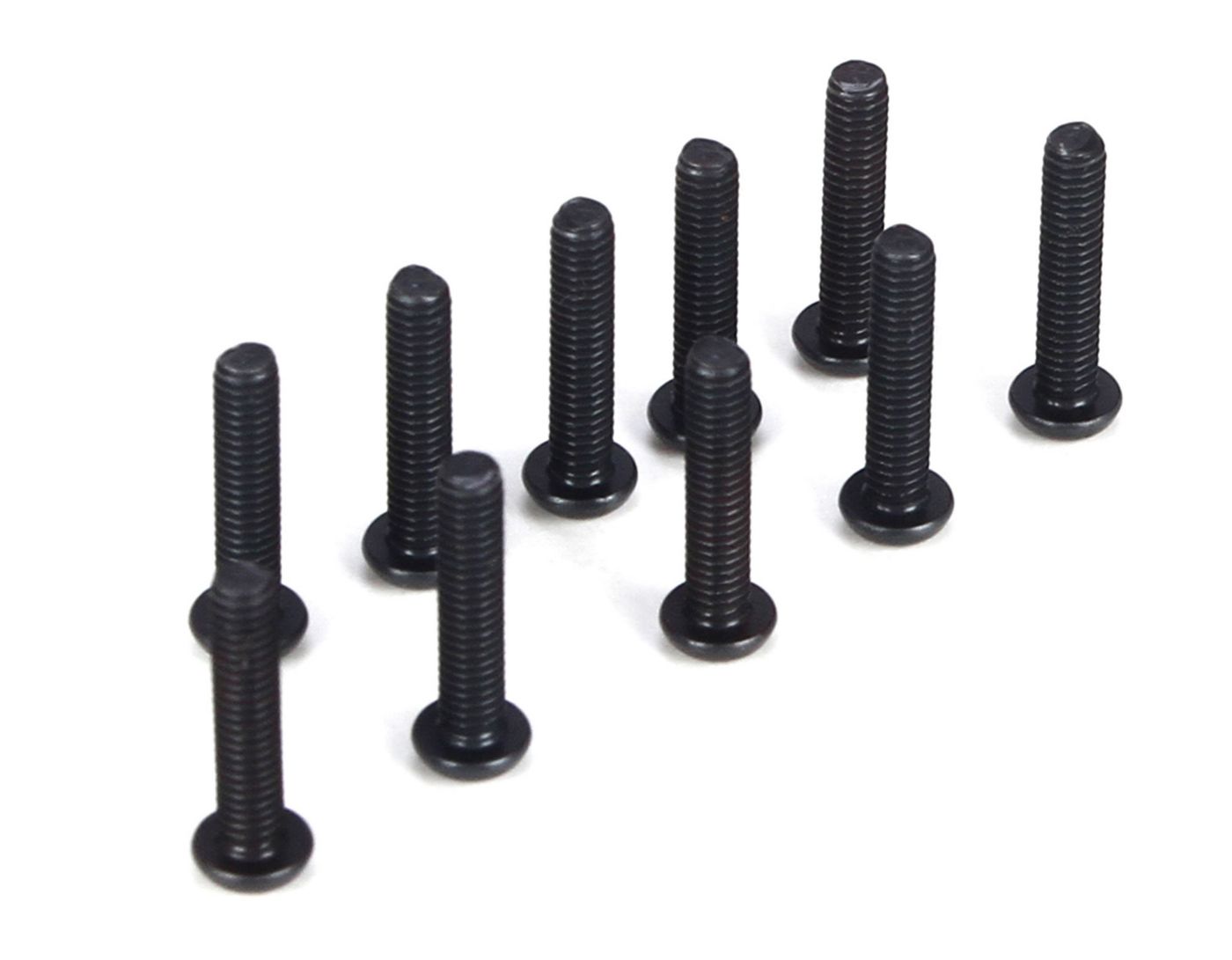 TLR Button Head Screws, M2.5 x 12mm (10) TLR5913