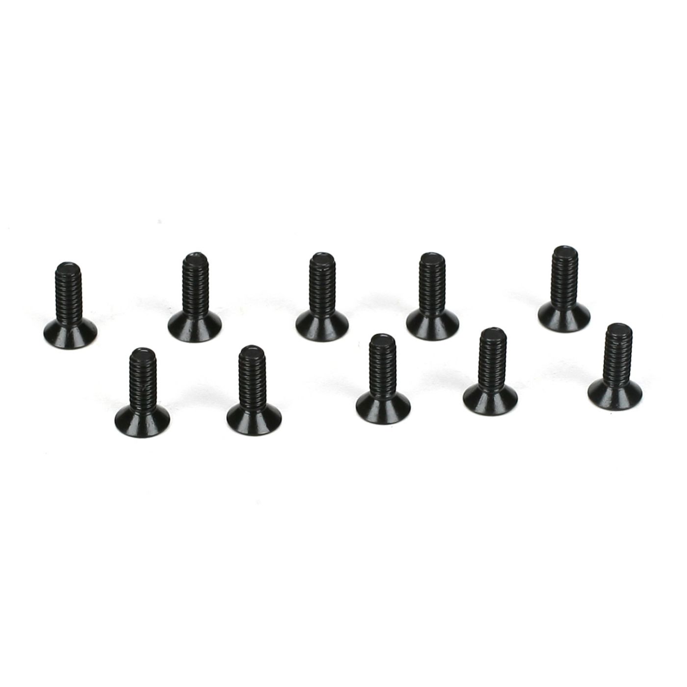 TLR Flathead Screws, M2 x 6mm (10) TLR5960