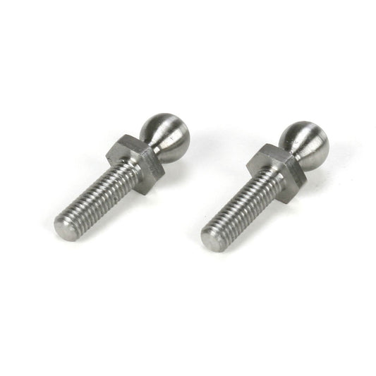 TLR Titanium Ball Stud, 4.8 x 10mm (2)22/22T TLR6032