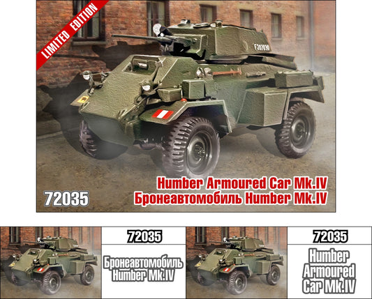 Zebrano ZEB72035 1:72 Daimler Armored Car Mk.IV