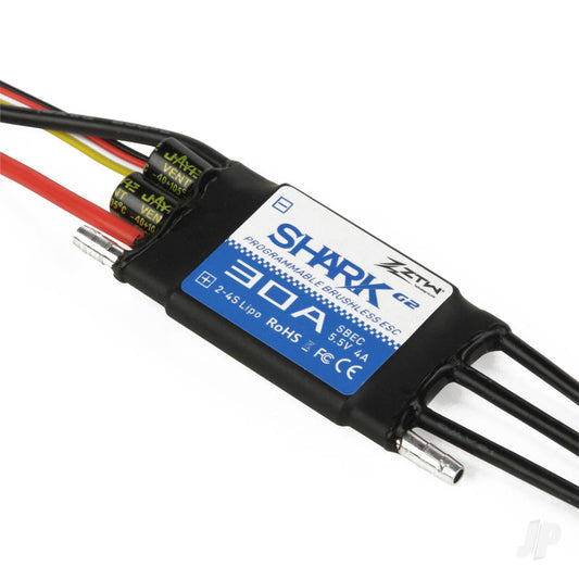 ZTW Shark 30A SBEC ESC G2 (2-4 Cells) (Water-cooled) 9030211