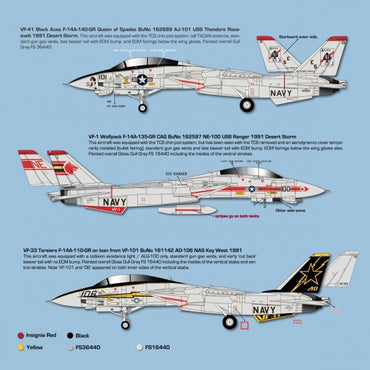 Zotz ZTZ32079 1:32 Grumman F-14A Tomcat pt.2