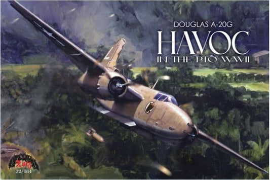 Zotz ZTZ32084 1:32 Douglas A-20G Havoc in the Pacific theatre of operations WWII
