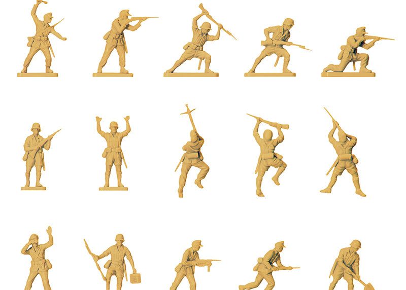 AIRFIX A00711V Afrika Korps 1:76 Figures Model Kit