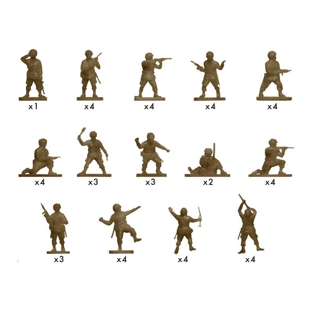 AIRFIX A00751V US Paratroops 1:76 Figures Model Kit
