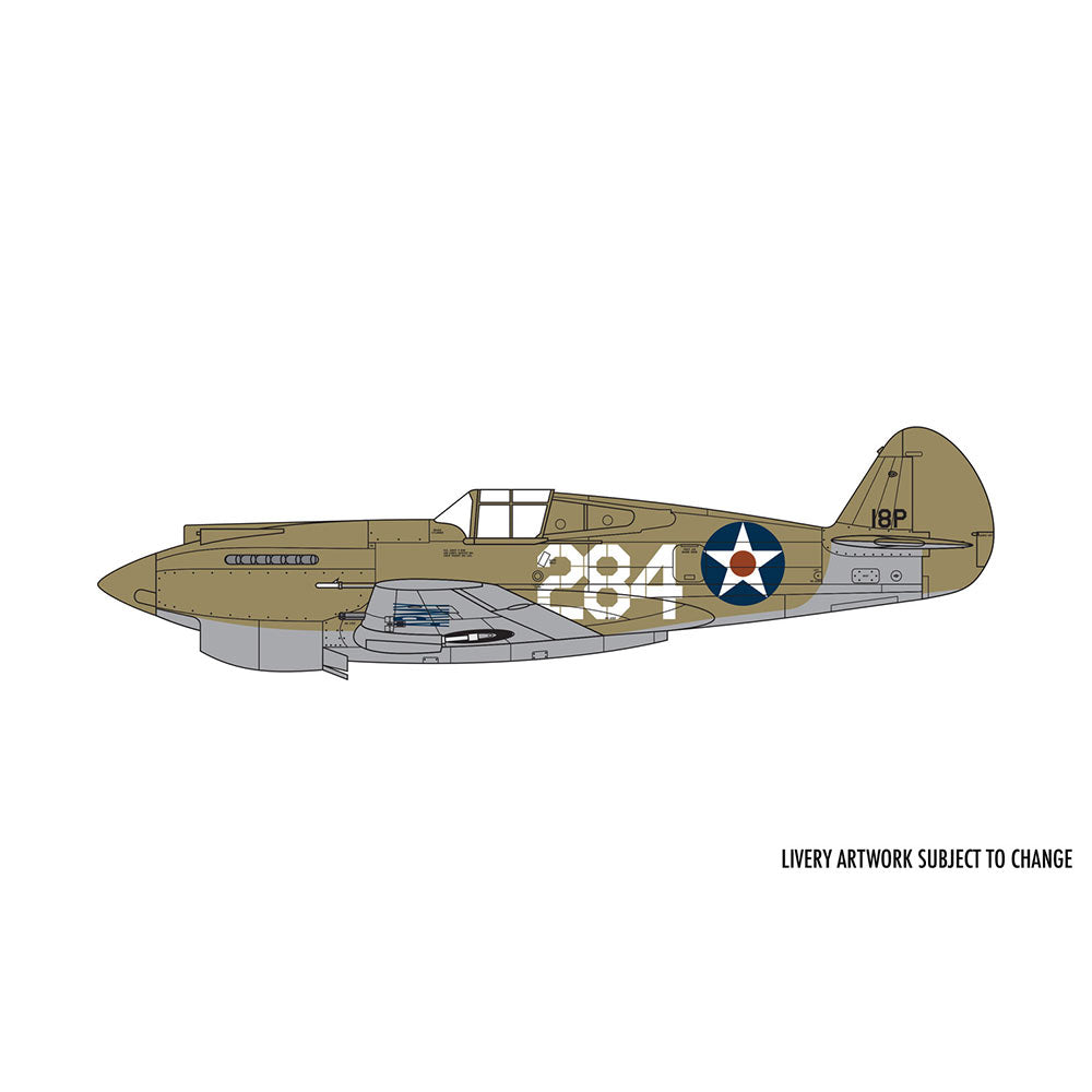 Airfix A01003B Curtiss P-40B Warhawk 1:72 Plastic Model Kit